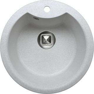 Мойка кухонная Tolero Classic R-108E серый металлик 825064